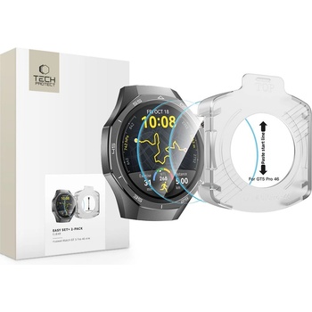 Tech-Protect Szklo hartowane tech-protect easy set+ 2-pack huawei watch gt 5 pro (46 mm) clear (5906302318964)