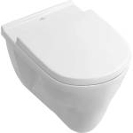 Villeroy & Boch O. novo - Висяща тоалетна, плосък флъш, Ceramicplus, бял 566210R1 (566210R1)