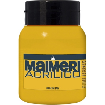 Maimeri Acrilico АКРИЛНА боя Light Gold 137 500 ml 1 бр (M0934137)