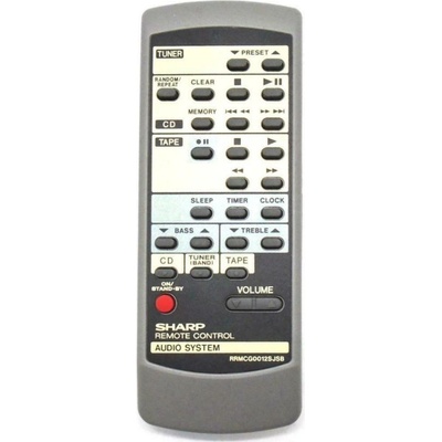 GENERAL SHARP RRMCG0012SJSB - съвместимо дистанционно управление на марката General (RRMCG0012SJSB)