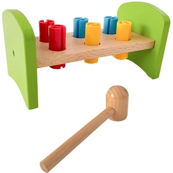 Teddies Чук с дървена/пластмасова дръжка 8бр