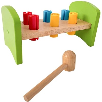 Teddies Чук с дървена/пластмасова дръжка 8бр