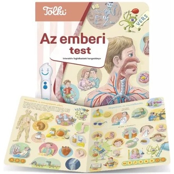 Bonsai Толки: Интерактивна аудио карта - Човешкото тяло, на унгарски език (34530)