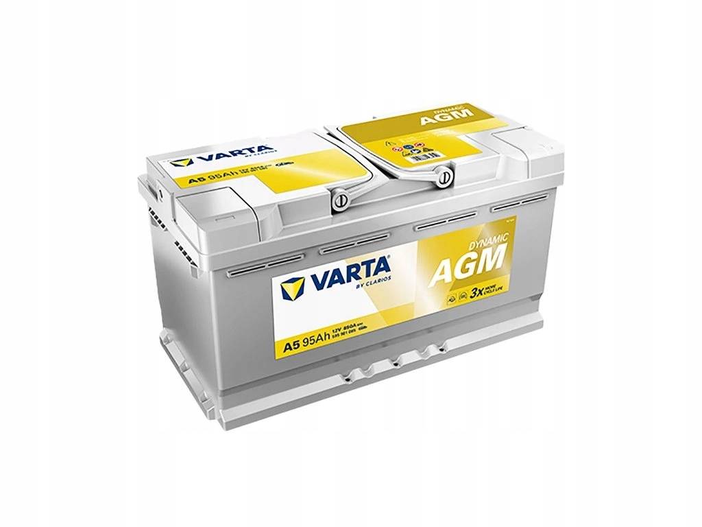 Varta Silver Dynamic AGM 12V 95Ah 850A 595 901 085 od 194,9 Varta Silver Dynamic AGM 12V 95Ah 850A 595 901 085 od 194,9