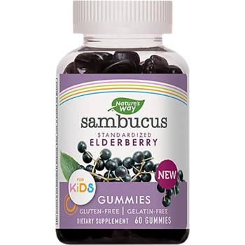 Image 1 of Nature's Way Sambucus For Kids 25 mg [60 желирани бонбони]