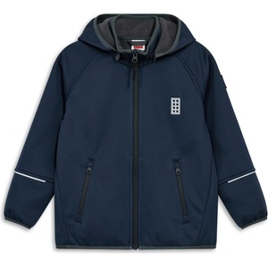 LEGO Детско софтшел яке LEGO Kid's Sky 764 Softshell Jacket - Navy W. Grey - размер 158 (EU) (703-3970-0920)