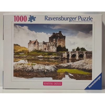 RAVENSBURGER Impozantní hrady a zámky Eilean Donan Castle Velká Británie 1000 dílků
