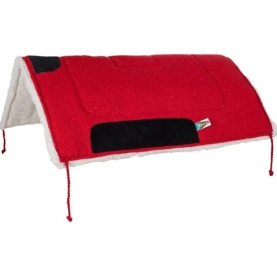 LAKOTA Westernová podsedlová deka Eco red