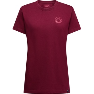 La Sportiva Дамска тениска La Sportiva Women's Circle Logo T-Shirt - Redwood / Azalea (916-6418-0312)