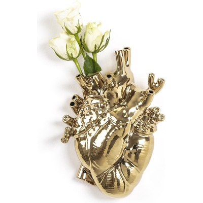 Seletti Ваза Love In Bloom злато (09921)