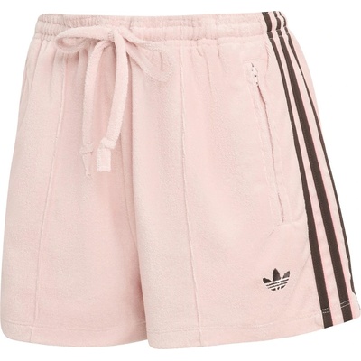 Adidas originals Дамски къси панталони ADIDAS ORIGINALS Womens Terry Towel Firebird Shorts - Sandy Pink