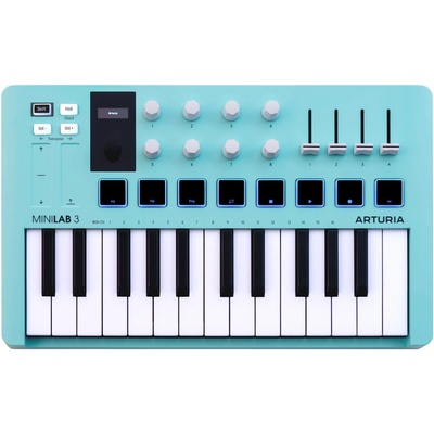 Arturia MiniLab 3 Aquamarine Миди клавиатура (MINILAB3-AQUAMARINE)