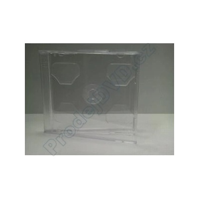 Obal 2CD jewel čirý tray 10,4mm – Zboží Živě