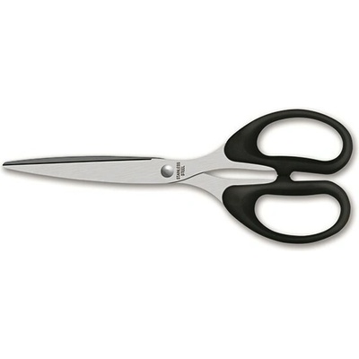 Nožnice, kancelárske, 19 cm, ICO, čierne 7440059001