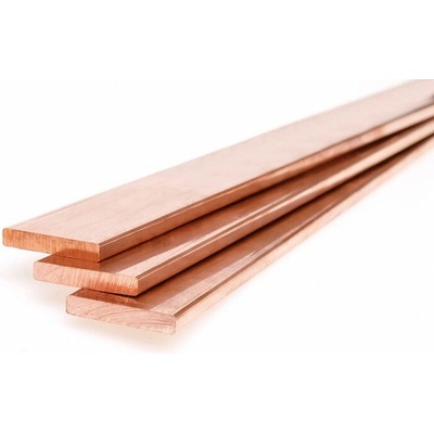 Měděná plochá lišta tyč 40x3 mm