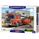 Puzzle Castorland Hasičské auto 260 dielov