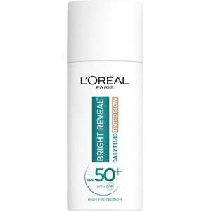 L'Oréal Bright Reveal Tinted Glow Daily Fluid SPF 50+ 50 ml
