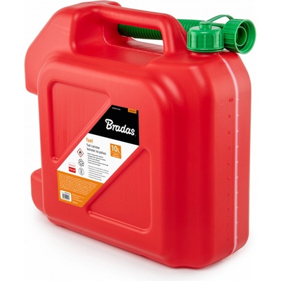 Bradas BR-KTP10 Kanystr plast červený na PHM 10 l