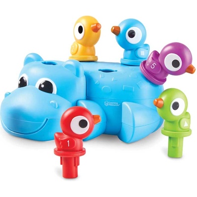 Learning Resources Бебешка играчка за фина моторика - Хипопотама Хюи (ler9108)