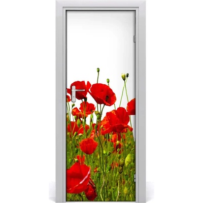 Fototapeta samolepiace pole makov 75x205