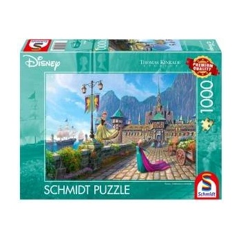 Schmidt Spiele Thomas Kinkade Studios: Disney - Celebration in Arendelle (1000 Pieces)