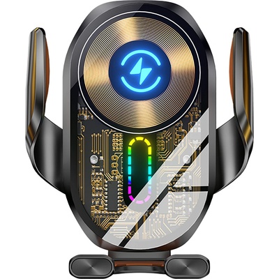 Xmart Автомобилна стойка за смартфон с вграден Wireless Charger Xmart CH2026T, 26459 (26459)