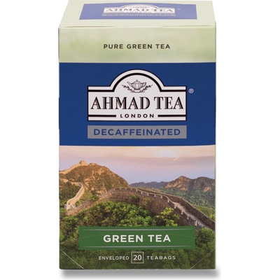 Ahmad Tea Zelený čaj Decaffeinated bez kofeinu 20 ks 30 g