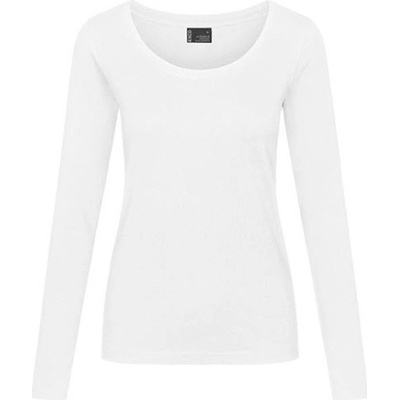 Excd by Promodoro Dámske tričko s dlhým rukávom CD4095 White