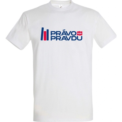 PNP Právo na pravdu Single Print biela