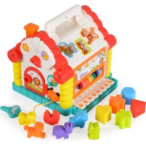 HOLA Играчка сортер Hola - Веселата къща (110357)