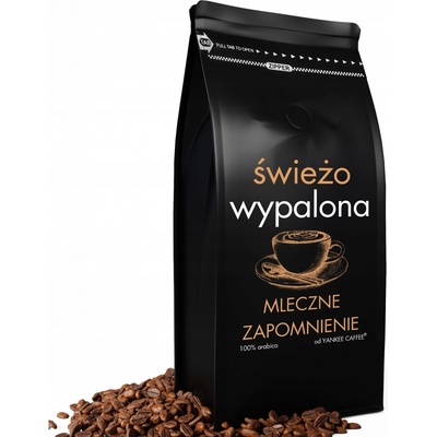 100% arabica Yankee Caffee Čerstvo pražená mliečna 1000 g