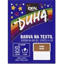 Ideal Duha hnědá barva na textil na bavlnu viskozu a len na 300 g látky 15 g