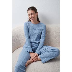 Women'Secret пижама от две части дамска от памук (3134056)