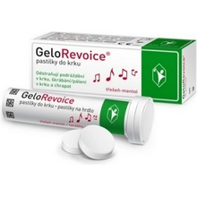 GeloRevoice pastilky na hrdlo čerešňa mentol 10 kusov