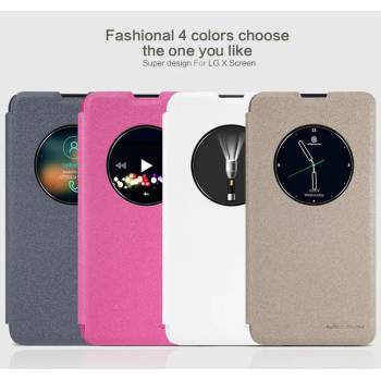 Image 1 of LG X screen Nillkin Window Кожен Калъф и Протектор