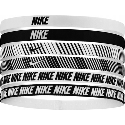 NIKE Flex Classic Slim Headbands 6PK čelenky do vlasov (6 kusov) unisex