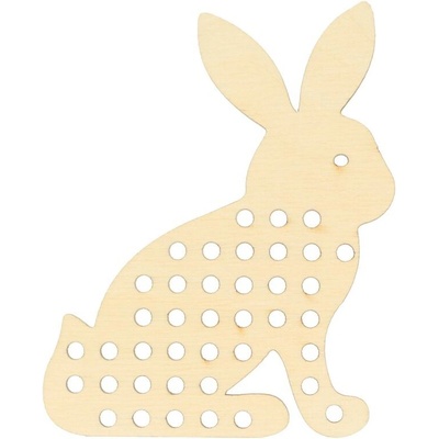 Natana šablóna na vyšívanie zajko 8x10cm