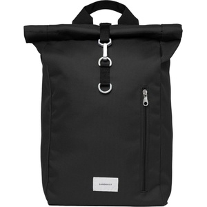 Sandqvist Дневна раница Sandqvist Ground Rolltop Backpack 19 Daypack - Black with Black Webbing - размер One Size (502-9419-0211)
