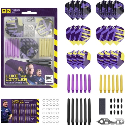 Target Luke Littler Dart Accessories Kit - Multi