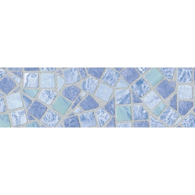 Gekkofix Samolepicí fólie, modrá mozaika, 45 x 200 cm