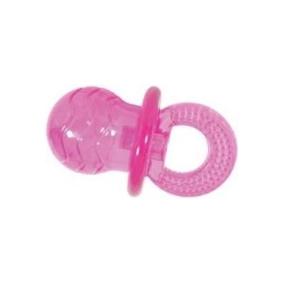 Zolux Hračka pes dudlík TPR Pop Pacifer růžová 7 cm