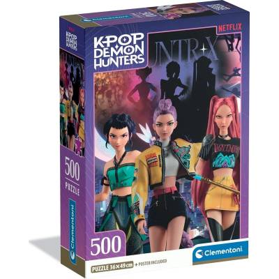 Clementoni Пъзел Clementoni от 500 части - K-Pop Demon Hunters (вариант 2) (35626)