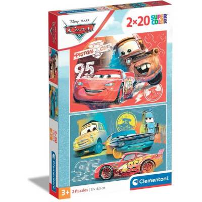 Clementoni 2x20ч. Пъзел Cars
