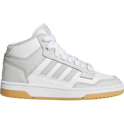 adidas detské členkové tenisky Rapid Court Mid J biela sivá hnedá