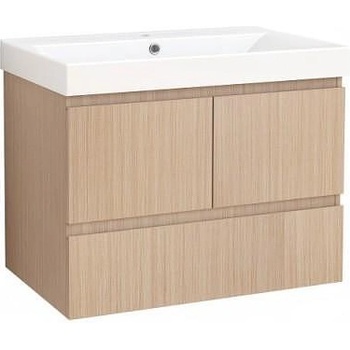 Inter Ceramic Конзолен PVC шкаф DAVIDE-75 9046-75+УМИВ. 5953W-76CM, Inter Ceramic, 73.5x53.5x45см (9046-75+УМИВ. 5953W-76CM)