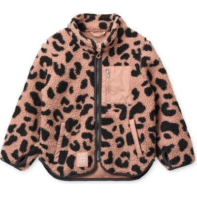 LIEWOOD Детско поларено яке LIEWOOD Kid's Nolan Pile Jacket Fleece jacket - Mega Leo / Pale Tuscany - размер 122 (EU) (703-6690-1318)