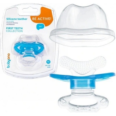 Baby Ono masážní silikonové modrá – Zboží Dáma