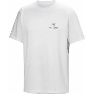 Arc'teryx Мъжка тениска Arc'teryx Kragg SL Cotton Bird Word S/S T-shirt - White Light / Black - размер XL (216-8855-0214)