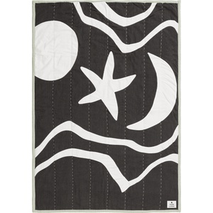 Ferm Living Карирано одеяло Kove 120 x 80 см тъмносиво (1104270726)