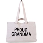 Childhome Чанта за принадлежности ChildHome - Proud Grandma, бяла (CWGBOW) - baby
